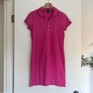 Ralph Lauren Sport Pink Polo Dress - SizeM